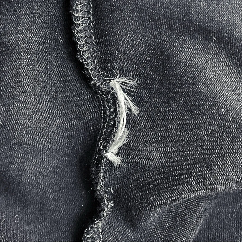 Eileen Fisher Black Sleeveless Tank Midi Dress Size Large Knit Jersey Minimalist - Image 7