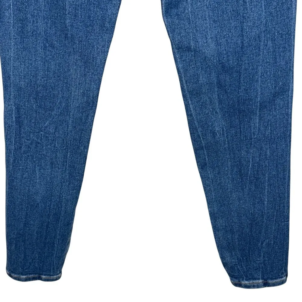 KanCan Signature SZ 26 Ultra High Rise Ankle Skinny Jeans Distressed Stretch Blue - Image 8