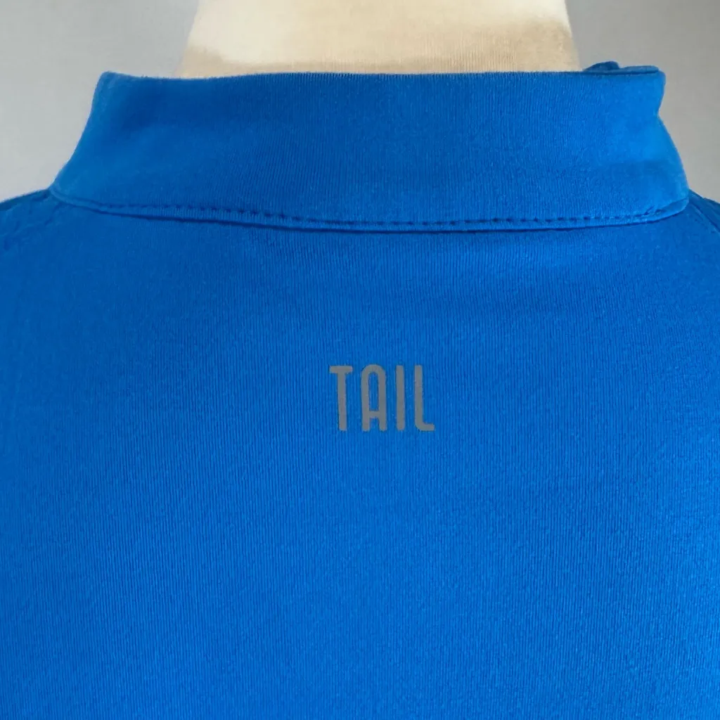 Tail Activewear Fallon Short Sleeve Top in Pacific blue size small - Image 5