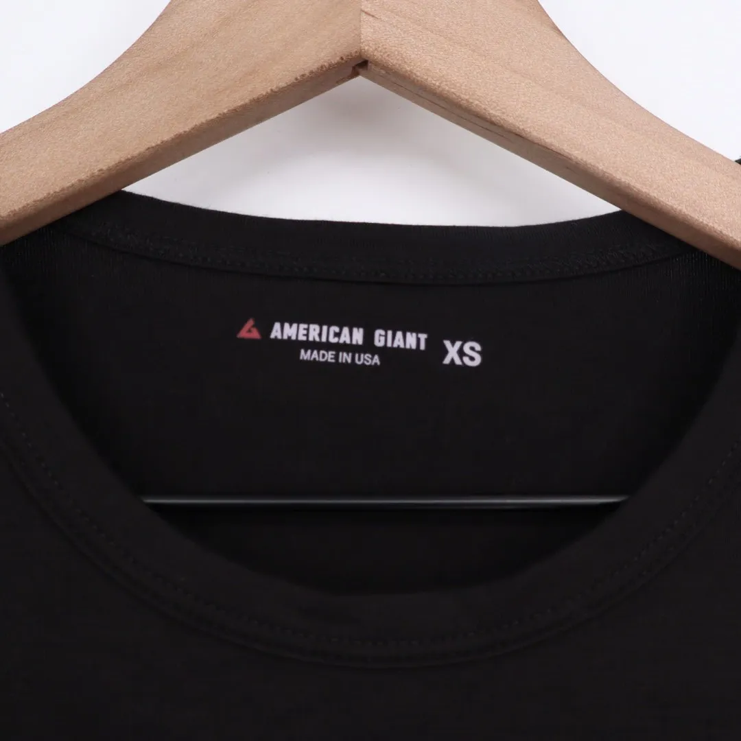 American Giant Women's Flex Maxi Dress Size XS Made In USA Black - Image 3