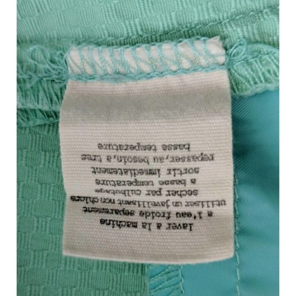 Silence + Noise (Urban Outfitters) Mini Skirt Mint Green Cotton 4 - Image 7