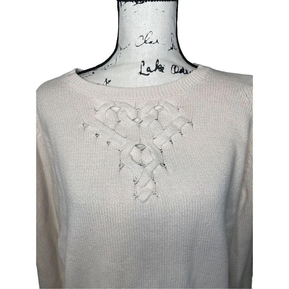 Vans  scoop neck‎ sweater, Size Large - Image 3