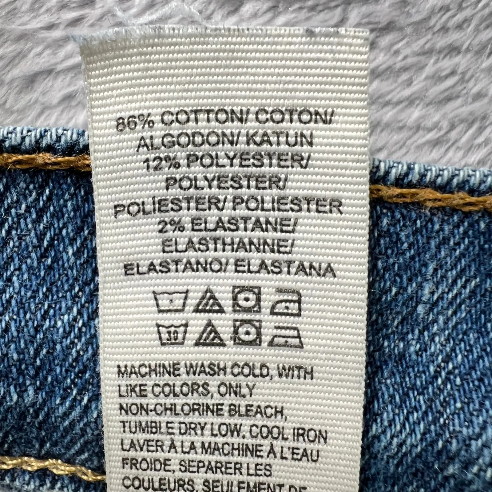 Lucky Brand Lil Maggie Escondido Jeans Denim Straight‎ Leg  28x30 Discontinued - Image 8