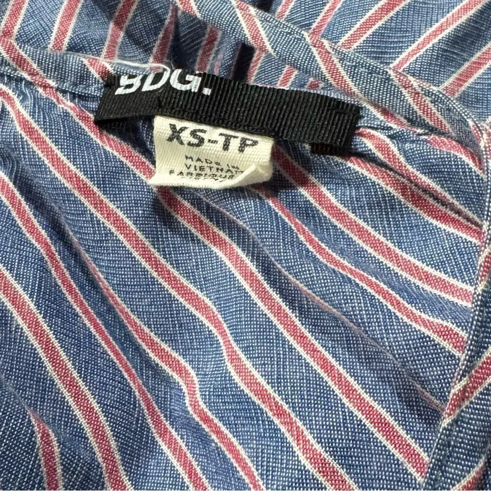 Urban Outfitters BDG Stripe Shift Dress Red White Blue Women’s XS - Image 4