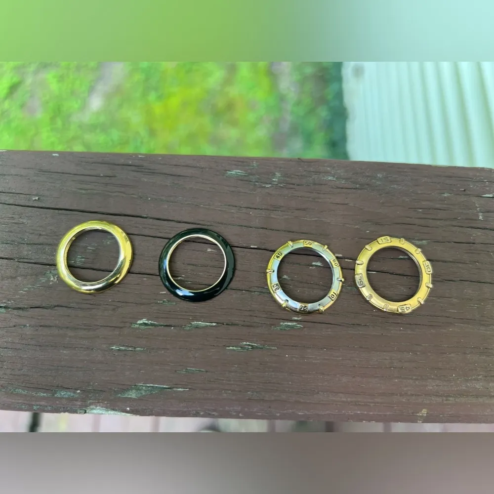 Vintage Disney Mickey Mouse Black & Gold-tone  Women Fashion Watch|Untested - Image 4