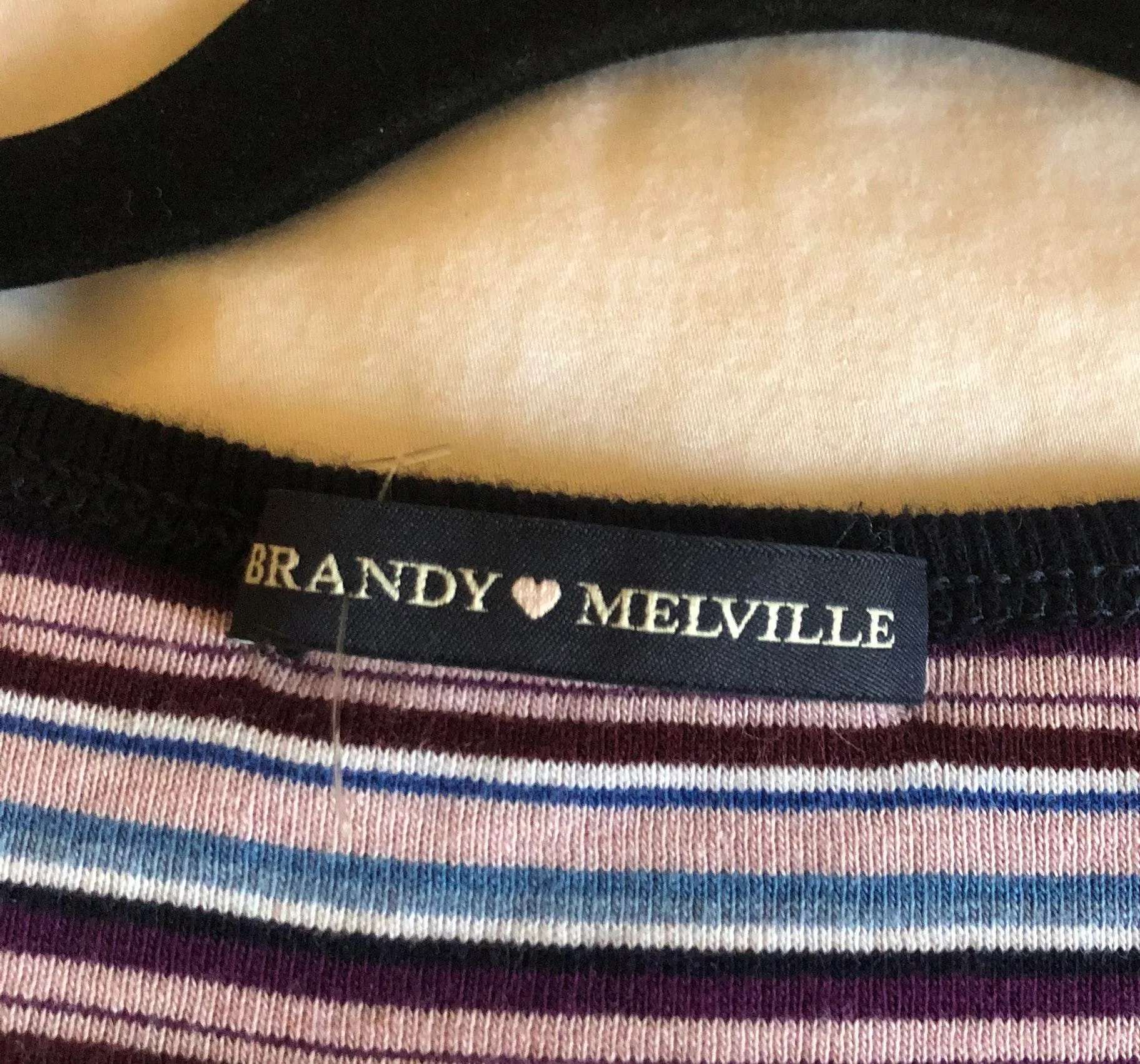 Brandy Melville Striped Zelly Top - Image 3