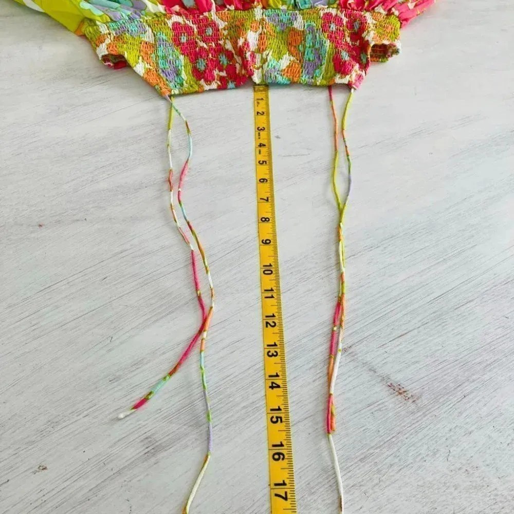 Free People SWF En-Flowered Midi Dress Size Large NWOT $349 - Image 12