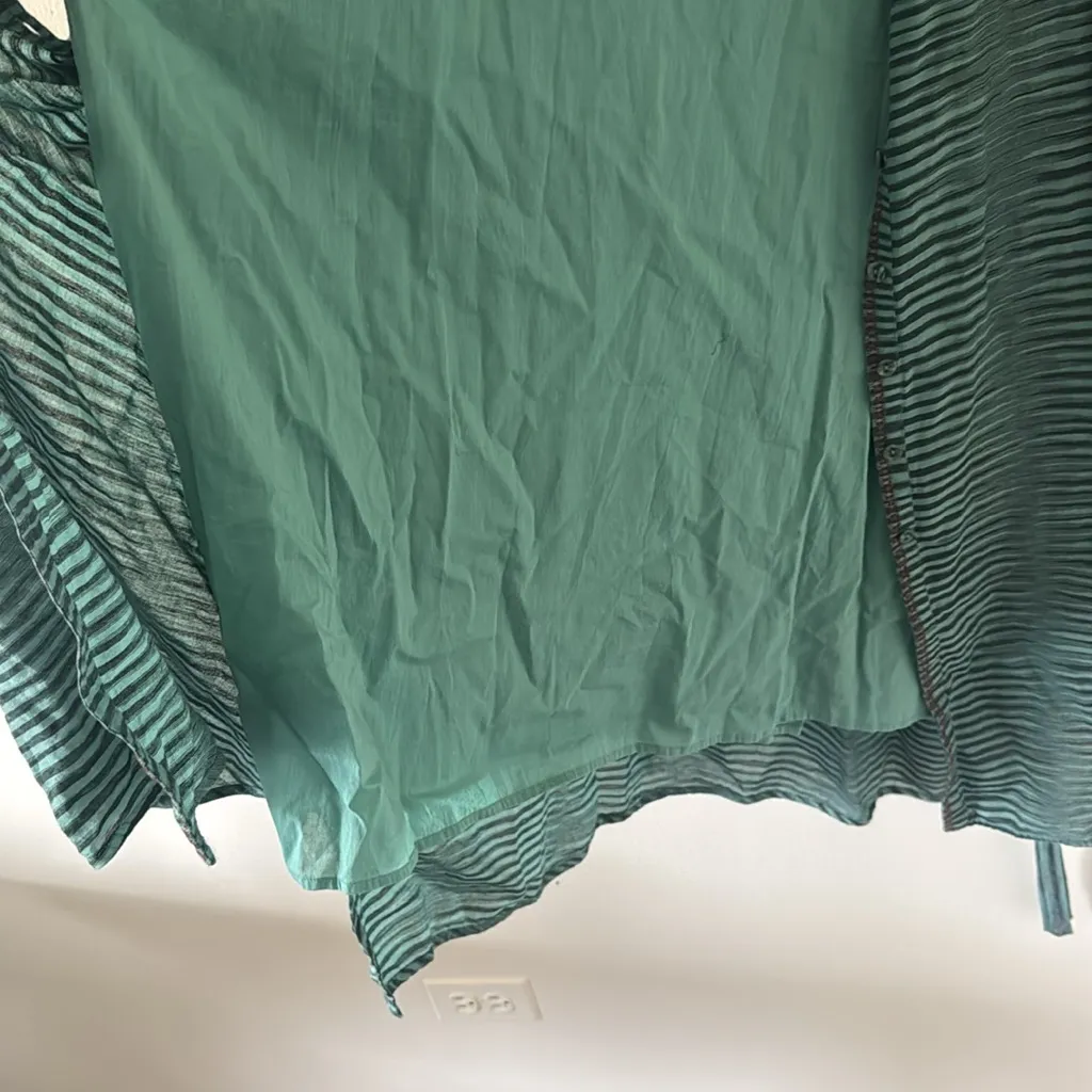 ULLA JOHNSON Fiora striped cotton-voile midi dress, Size 8, $498 - Image 15