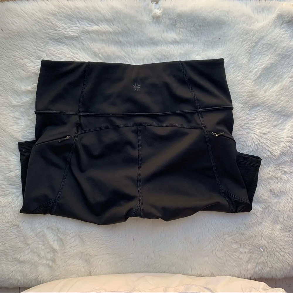 Athleta small biker black Short - Image 8