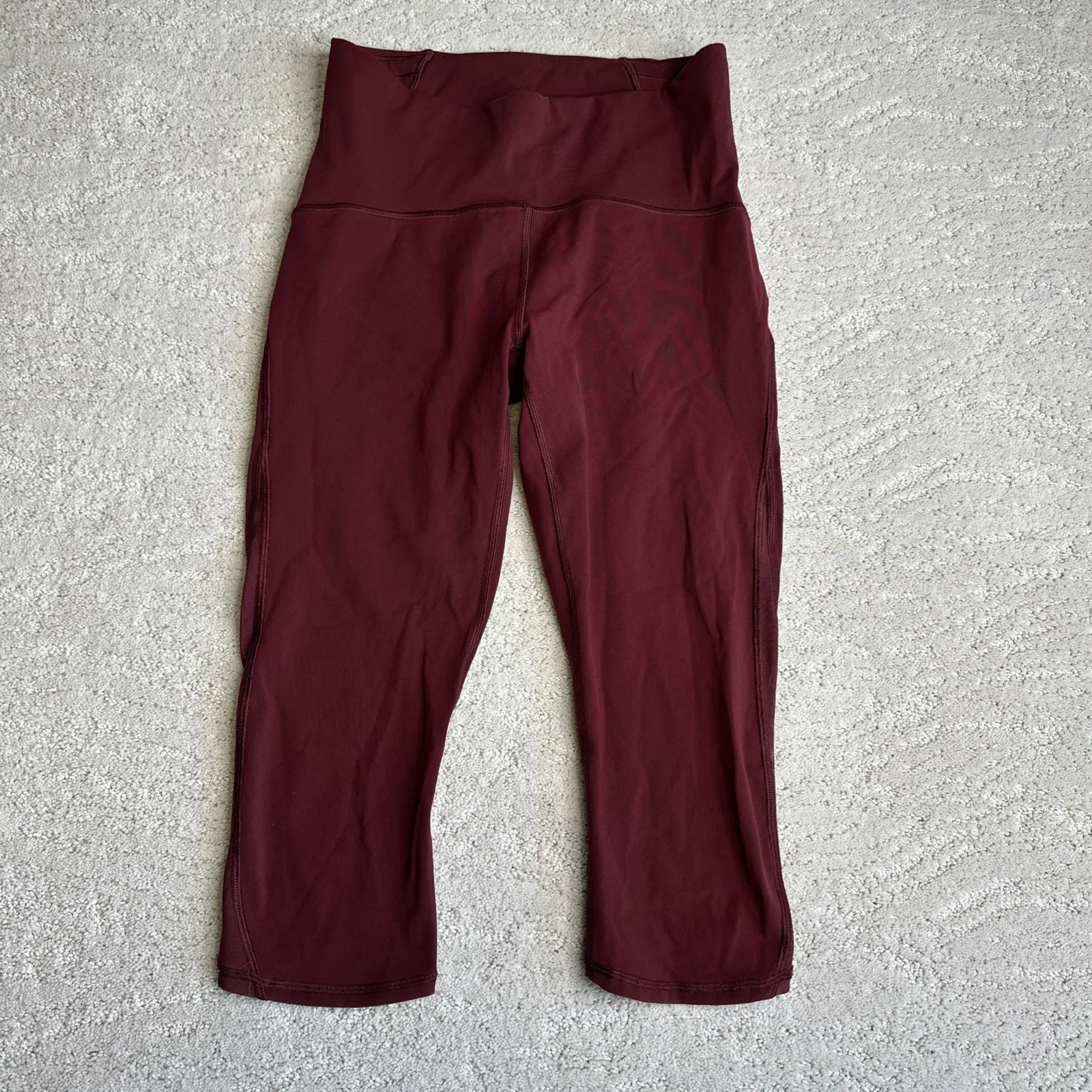 Women's Lululemon Size 6‎ Train Times Crop 17" Leggings Running Gym Athletic - Image 3