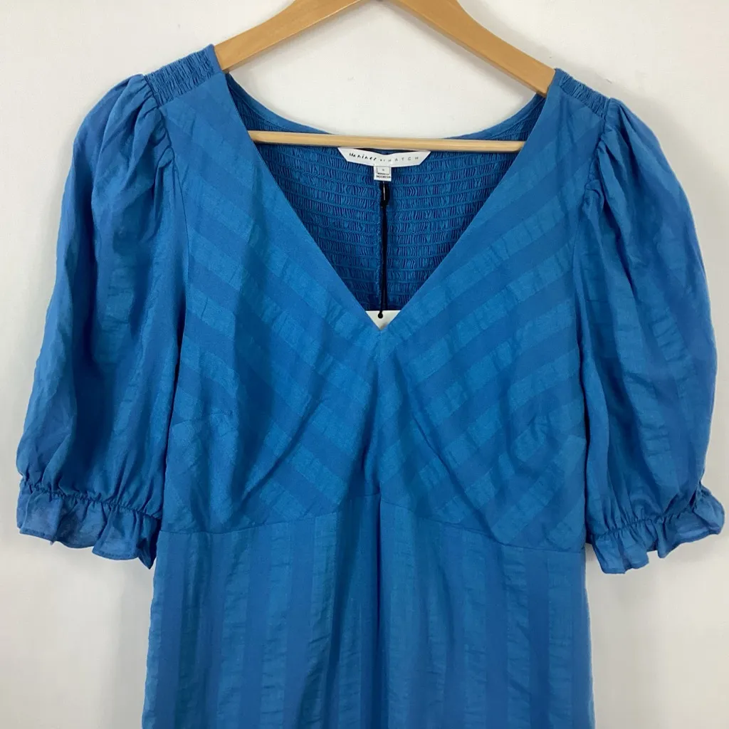 The Nines By Hatch Maternity Dress Size Small NWT Blue - Image 3
