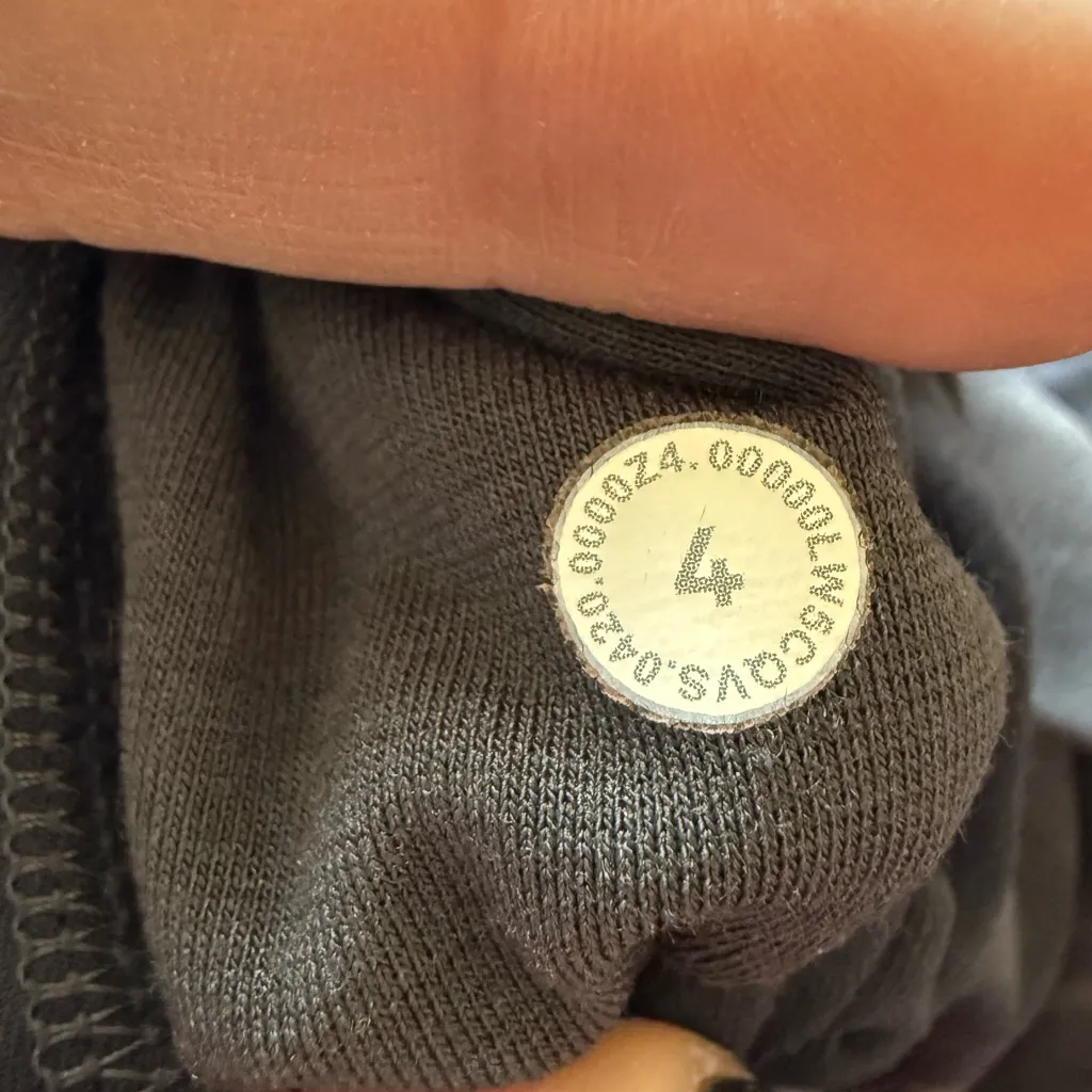 Lululemon Align Pant 25" Diamond Dye Pitch Grey Graphite Grey Size 4 - Image 4