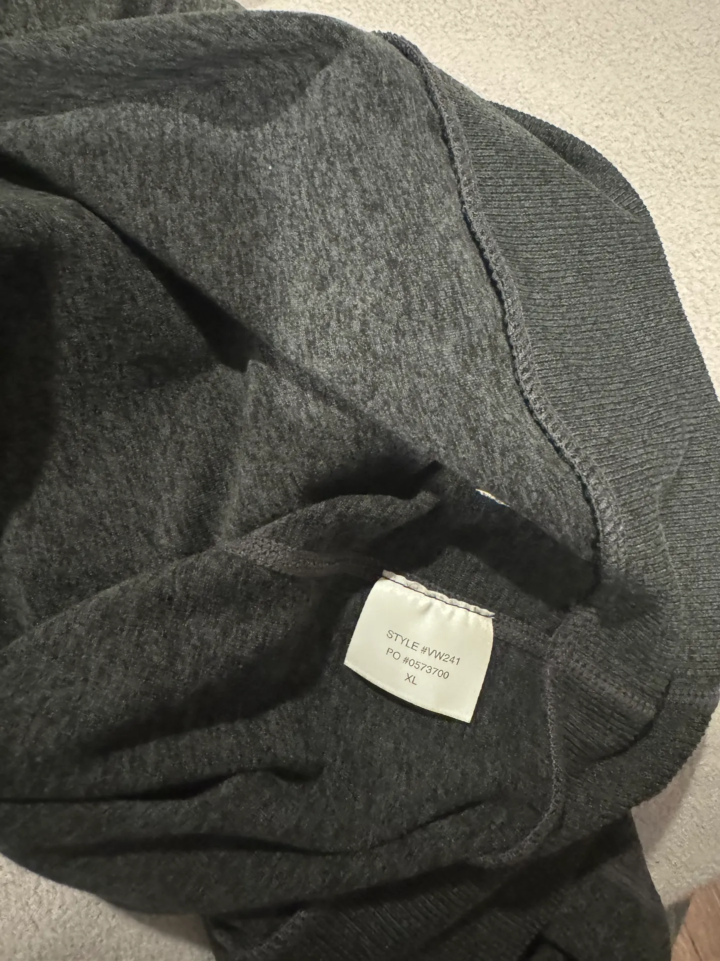 crewneck and jogger set size XL - Image 2