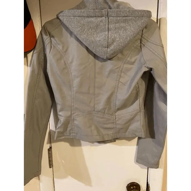 Wet Seal faux leather jacket size Small - Image 4