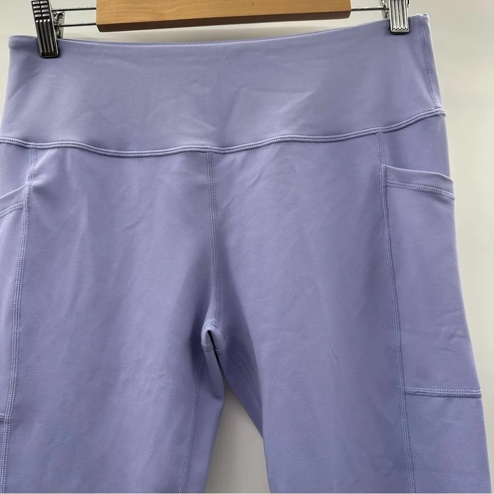 Constantly Varied Gear CVG Versatile Periwinkle Purple Capri Crossfit Leggings L Size L - Image 3