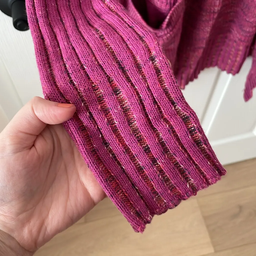 Knox Rose hot pink cardigan - Image 3