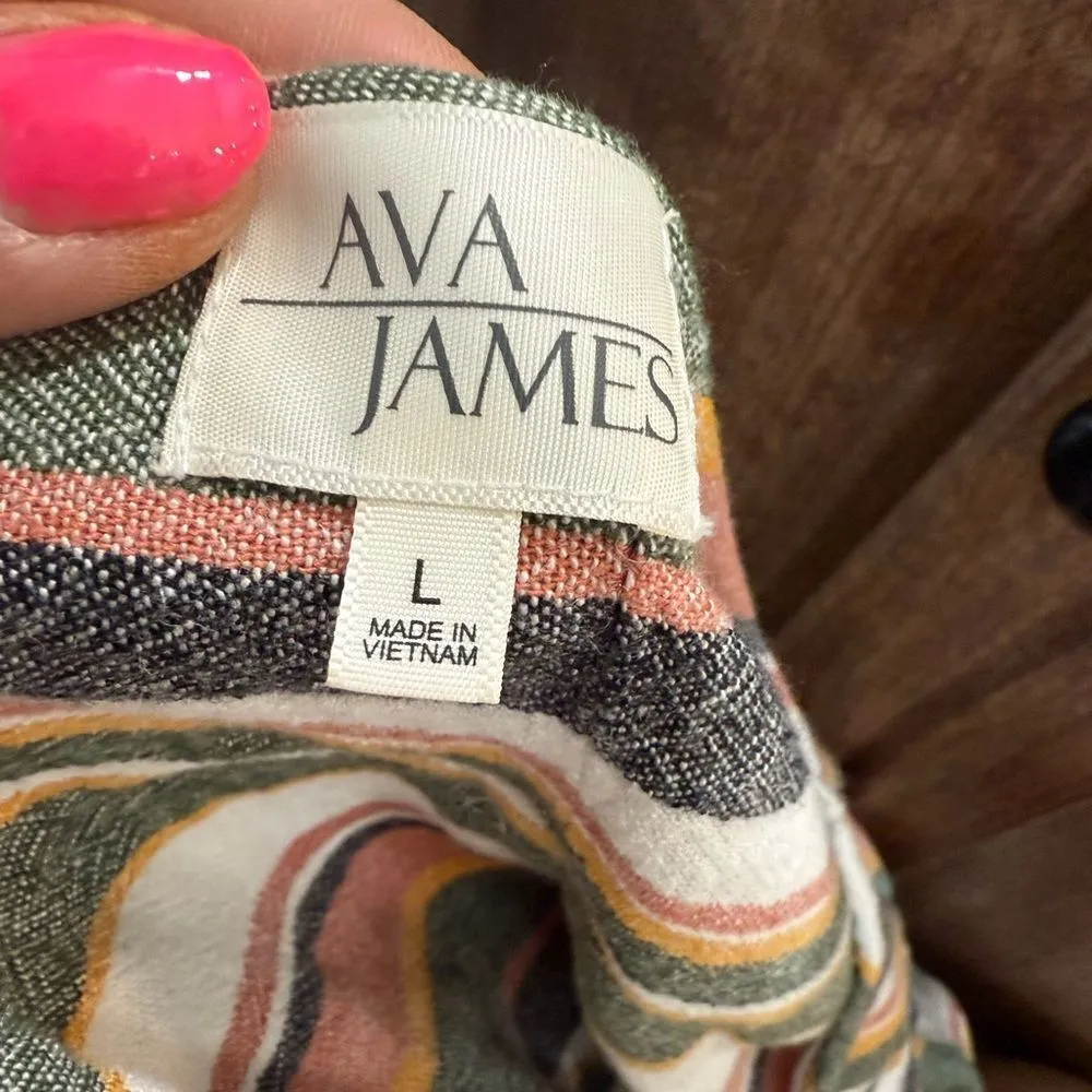 Striped Multicolor Top Women's - Image 8