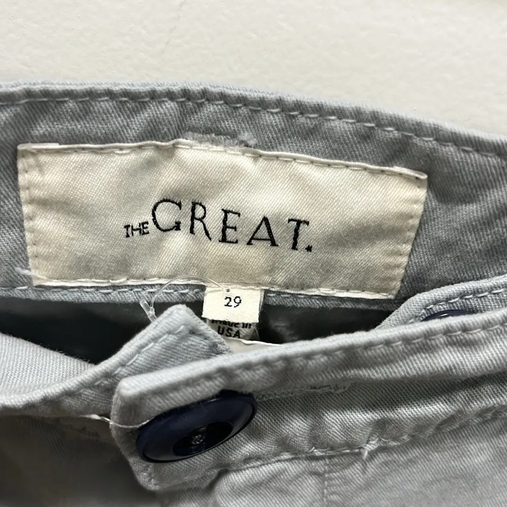 NWT The Great The Voyager Pant Seaside Chino with Belt Relaxed Fit Pants Sz 29 - Image 4