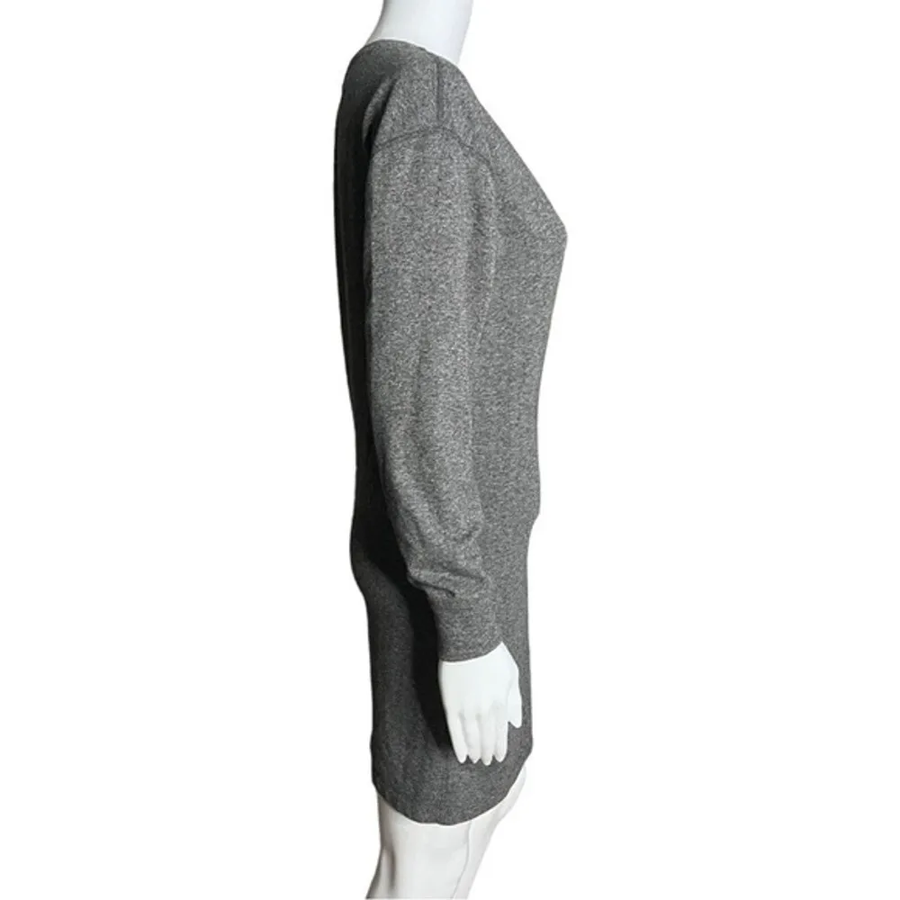 Cabi Dress Womens XS Gray Obsidian Put On Crewneck Sweatshirt Neutral Minimalist - Image 2