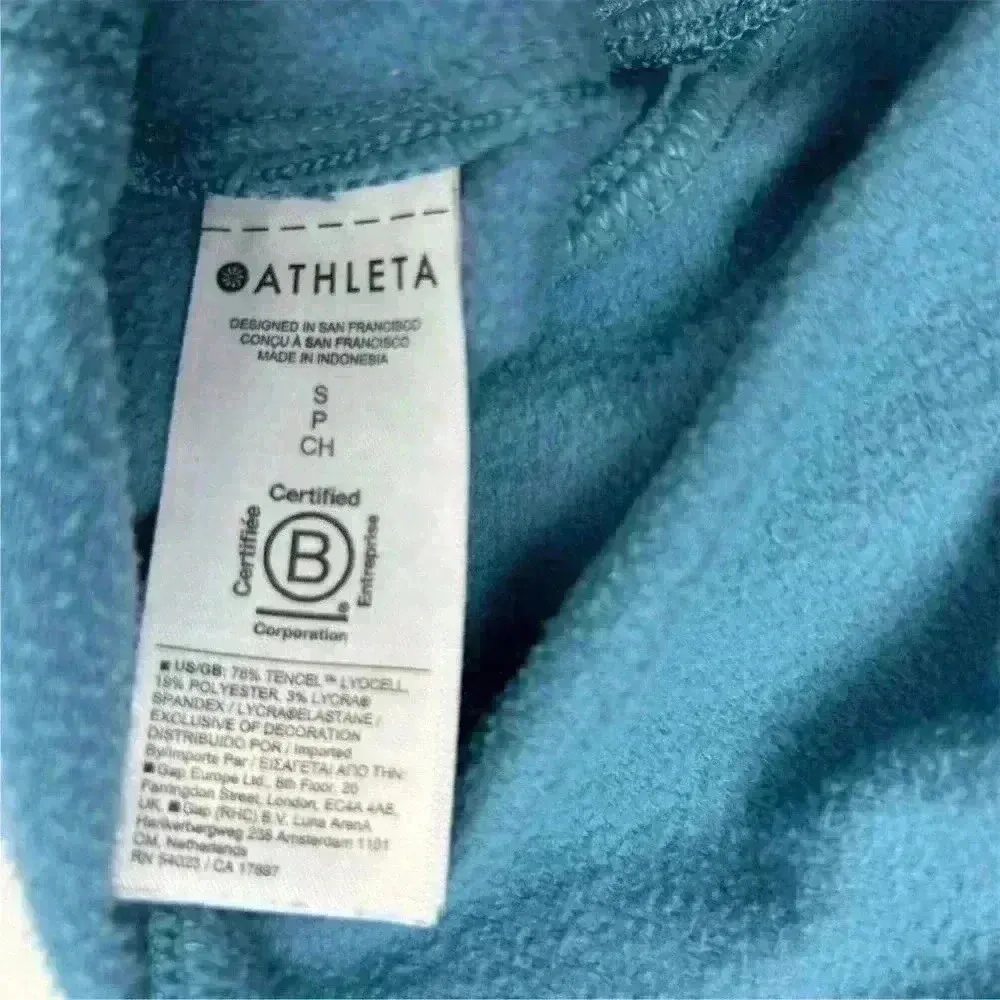 Athleta Women's Jogger Pants Size S Blue Tapered Casual Relaxed Fit - Image 6