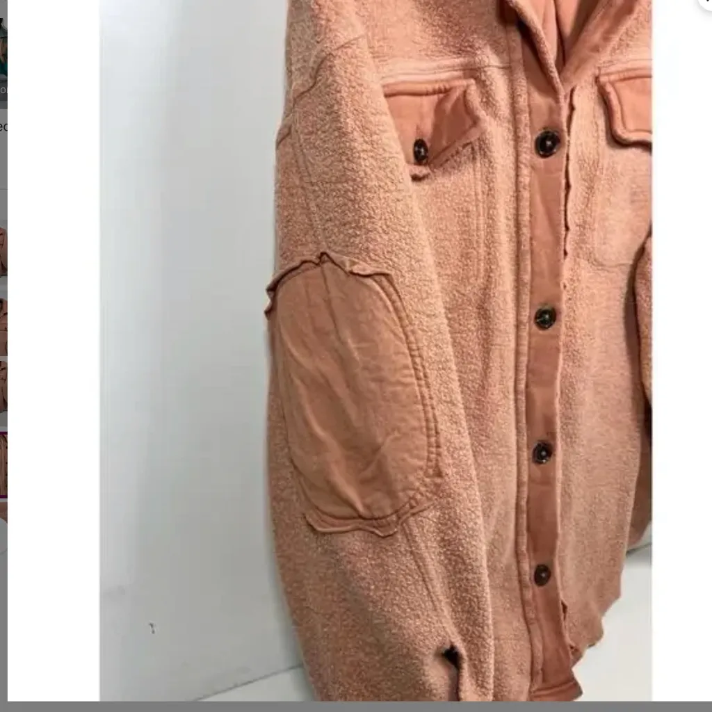 Free People Ruby Jacket in Cider sz XS EUC $178R - Image 7