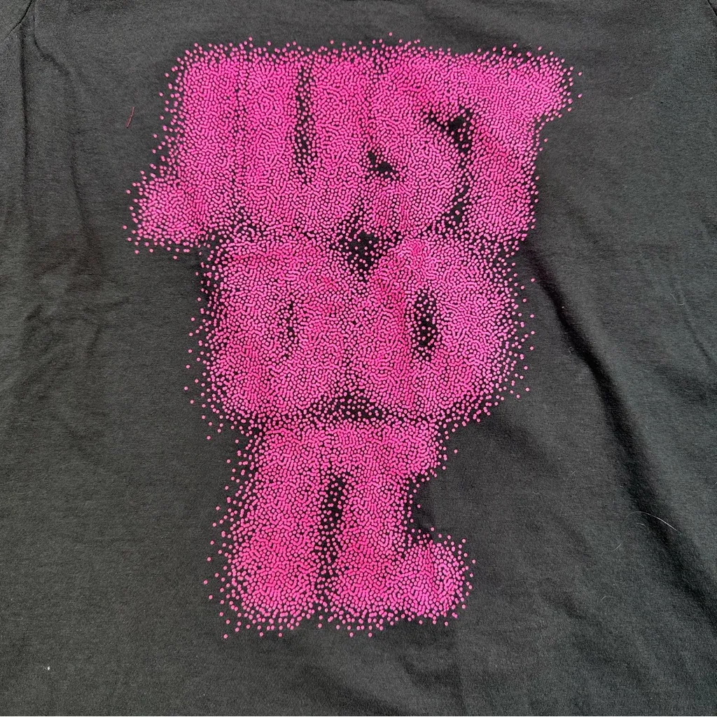 Nike Black T-Shirt with Pink Graphic Women’s Size Large - Image 2