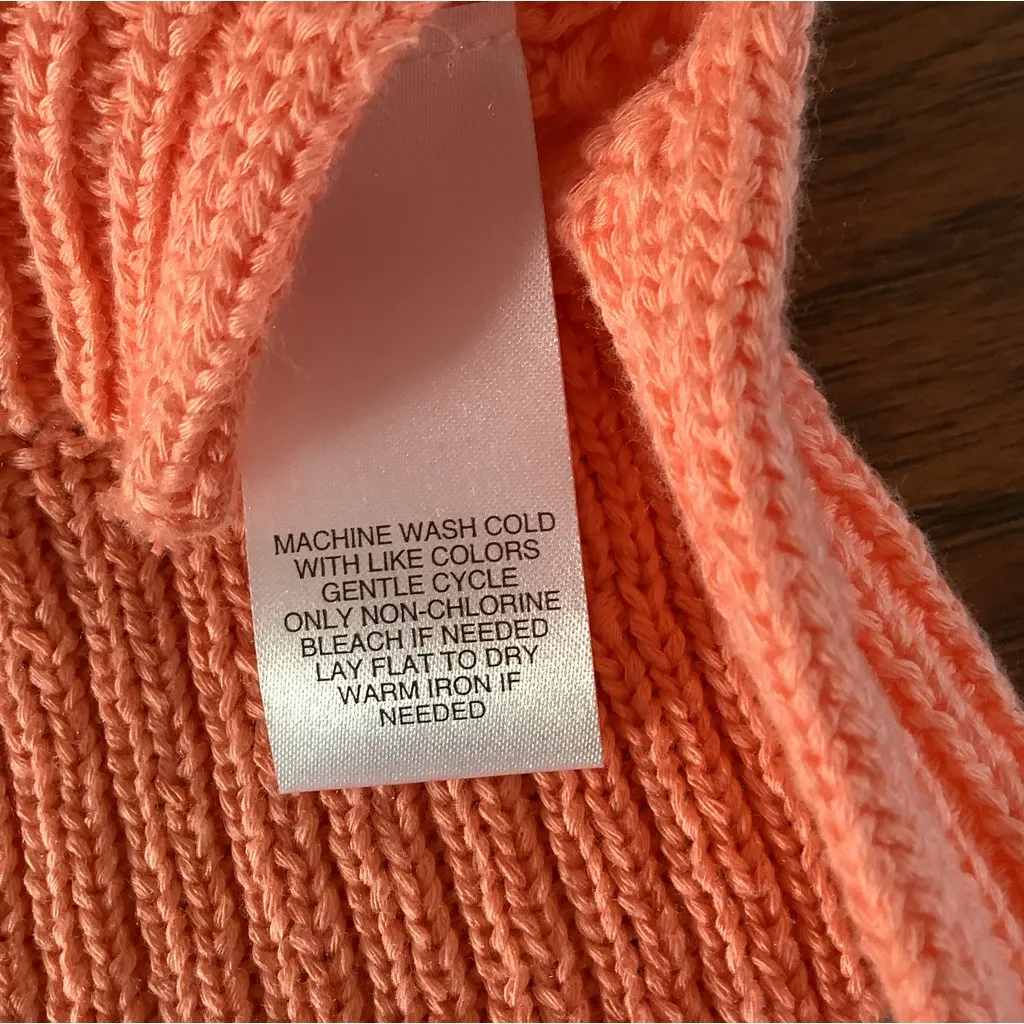 Nice crochet tunic top 🧡🧡🧡 Orange Size L - Image 6