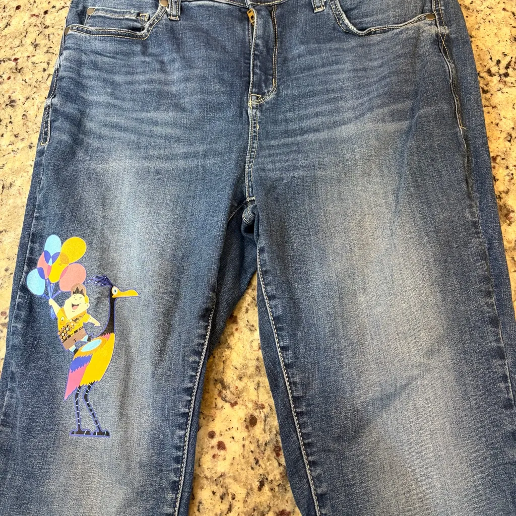 Torrid Disney Pixar Up Russel & Kevin Sky High Skinny Jeans - Image 3