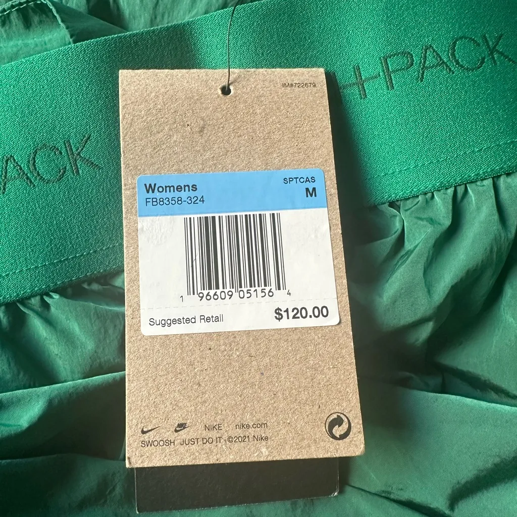 Nike Sportswear Tech Pack Stadium Green Water Repel Pants Nylon Adjustable NWT - Image 10