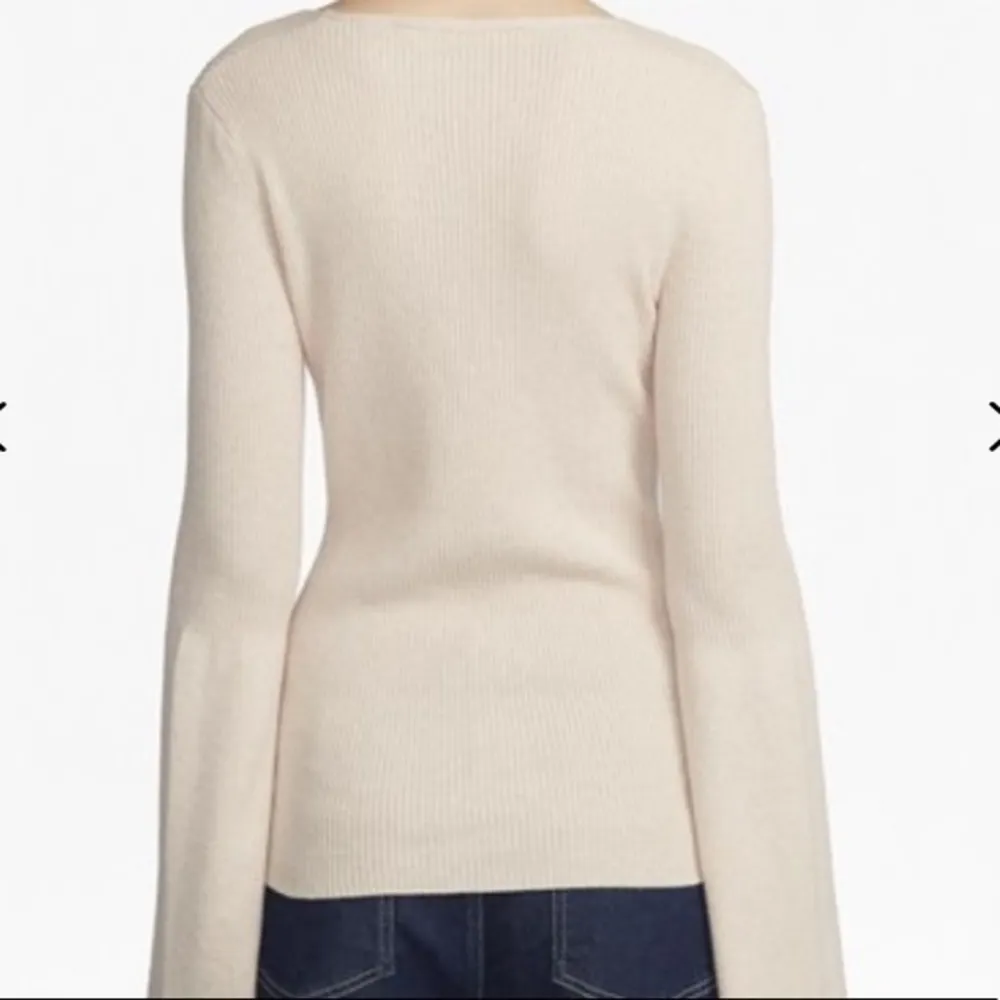 Virgie Knits Long Sleeved V Neck Jumper sz S - Image 2