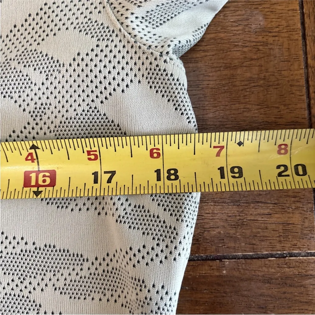 Nike Dri-Fit Golf Shirt Womens Medium Victory Jacquard Light green DA3261-387 - Image 4