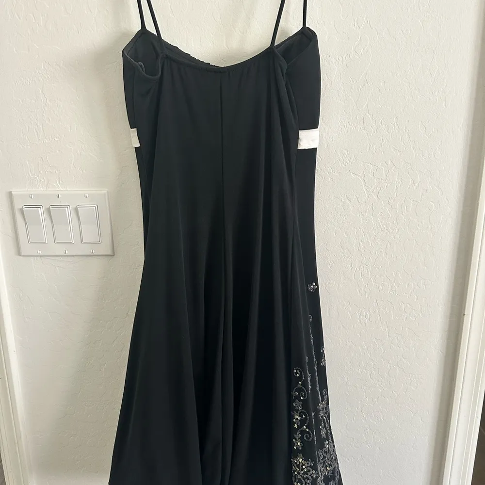 Ruby Rox Black and White Sequin Sheath Dress - Image 2