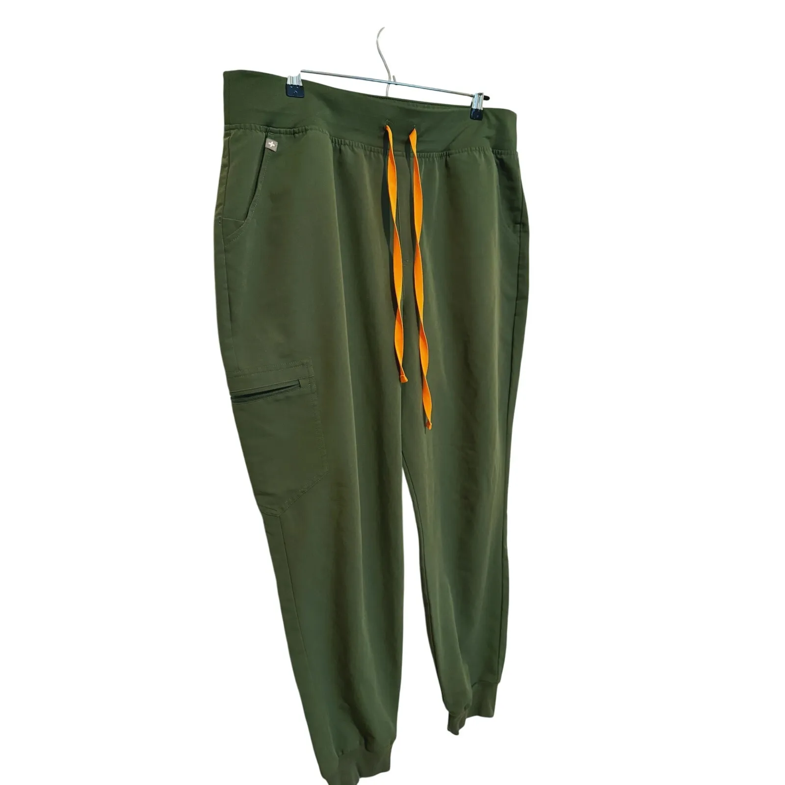 Figs Womens Zamora Jogger Scrub Pants XXL Green Medical Nurse Utility Comfort - Image 4