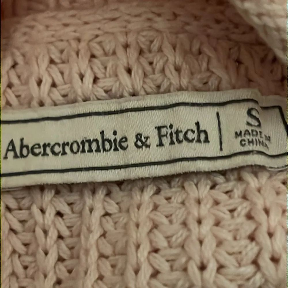 Abercrombie & Fitch Cowl Neck Sweater Color block Long Sleeve Size Small - Image 6