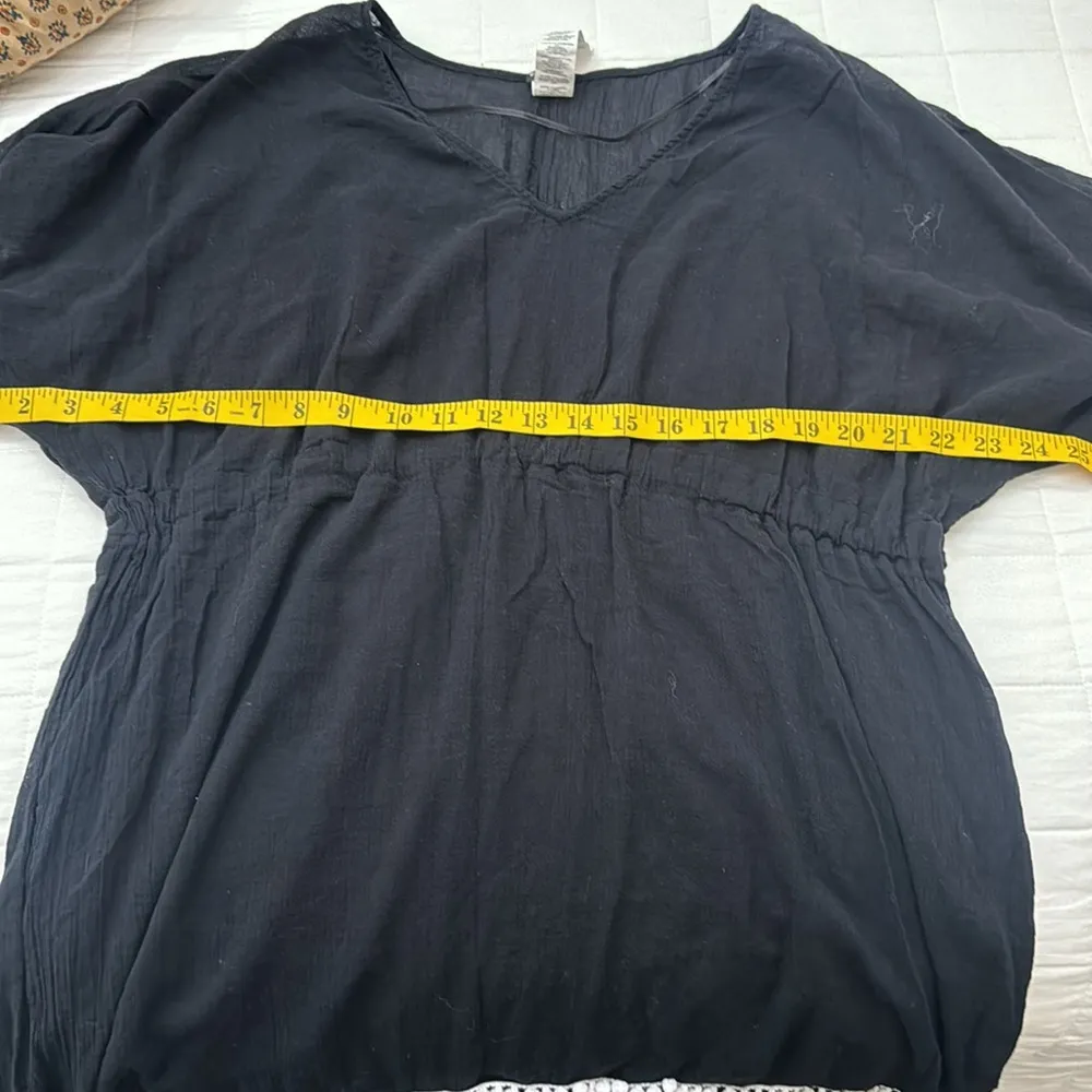 Calzedonia cobey White Pom-Pom Trim cover up dress one size - Image 5