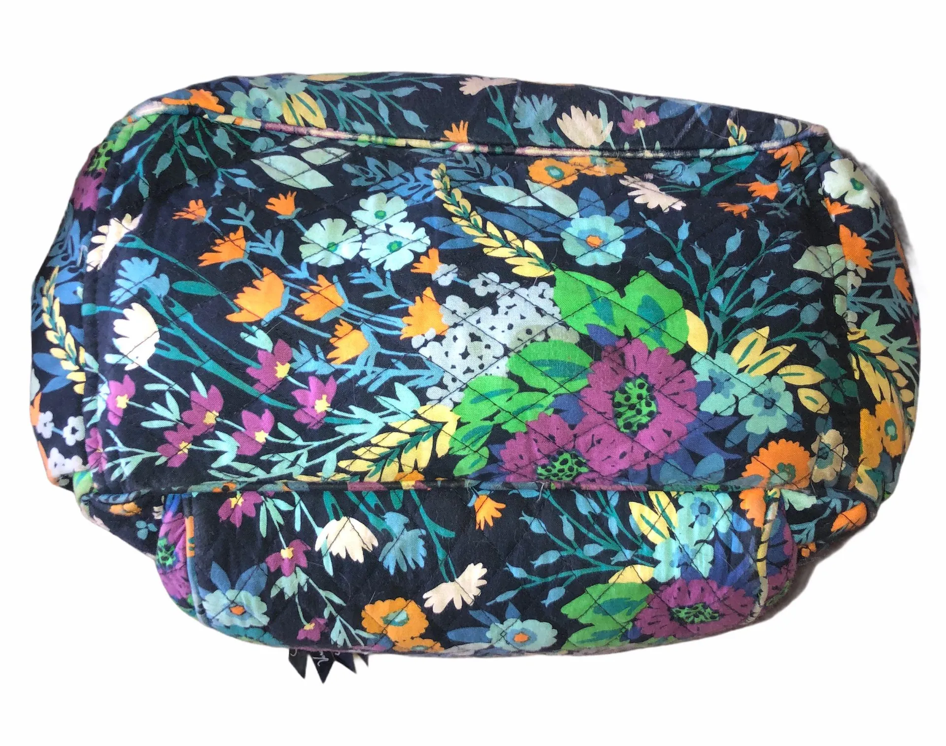 Vera Bradley Midnight Blues Campus Backpack & Crossbody Wallet School Set 2pc Amazon.com: Vera Bradley Lunch Bunch in Midnight Blues  main image 3