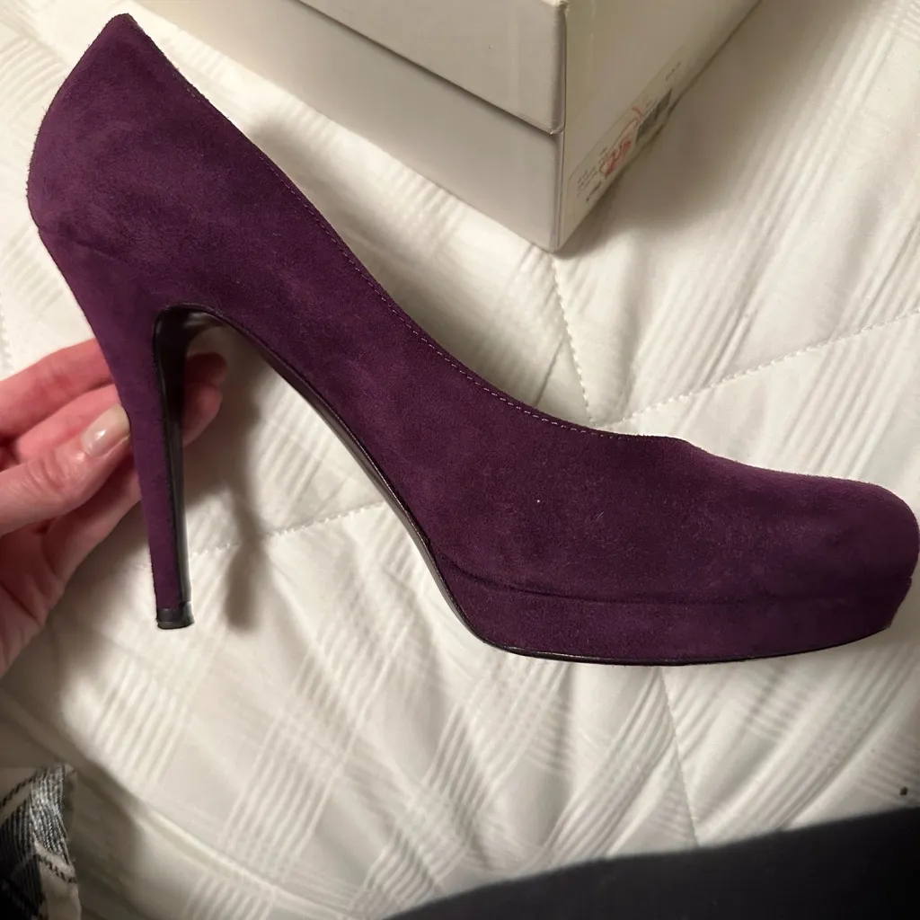 YSL Tribute 90 pump in dark magenta Purple Size 8 - Image 7