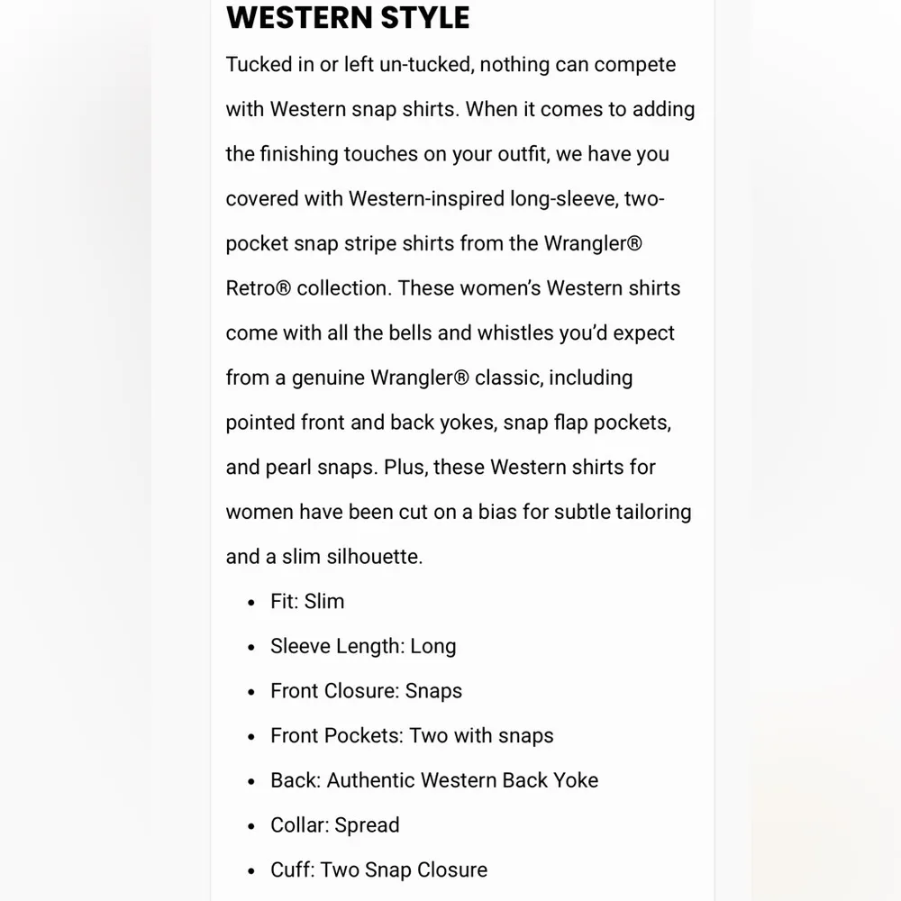 Wrangler retro women’s pearl snap button down floral stripe size medium - Image 6