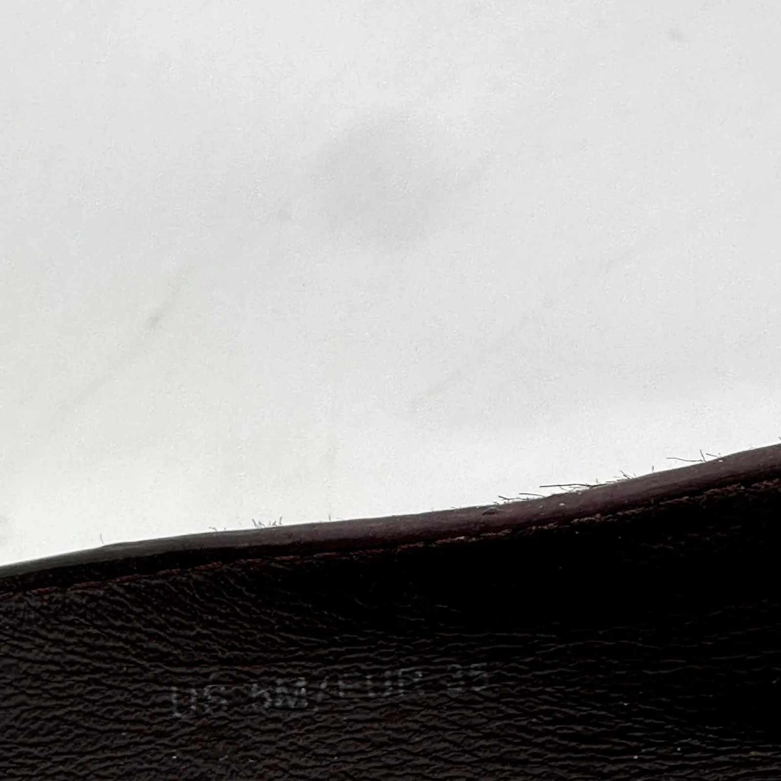 Vince Mason Calf Hair Flat Loafers Shoes Slip On Almond Toe Red Burgundy 5M - Image 7