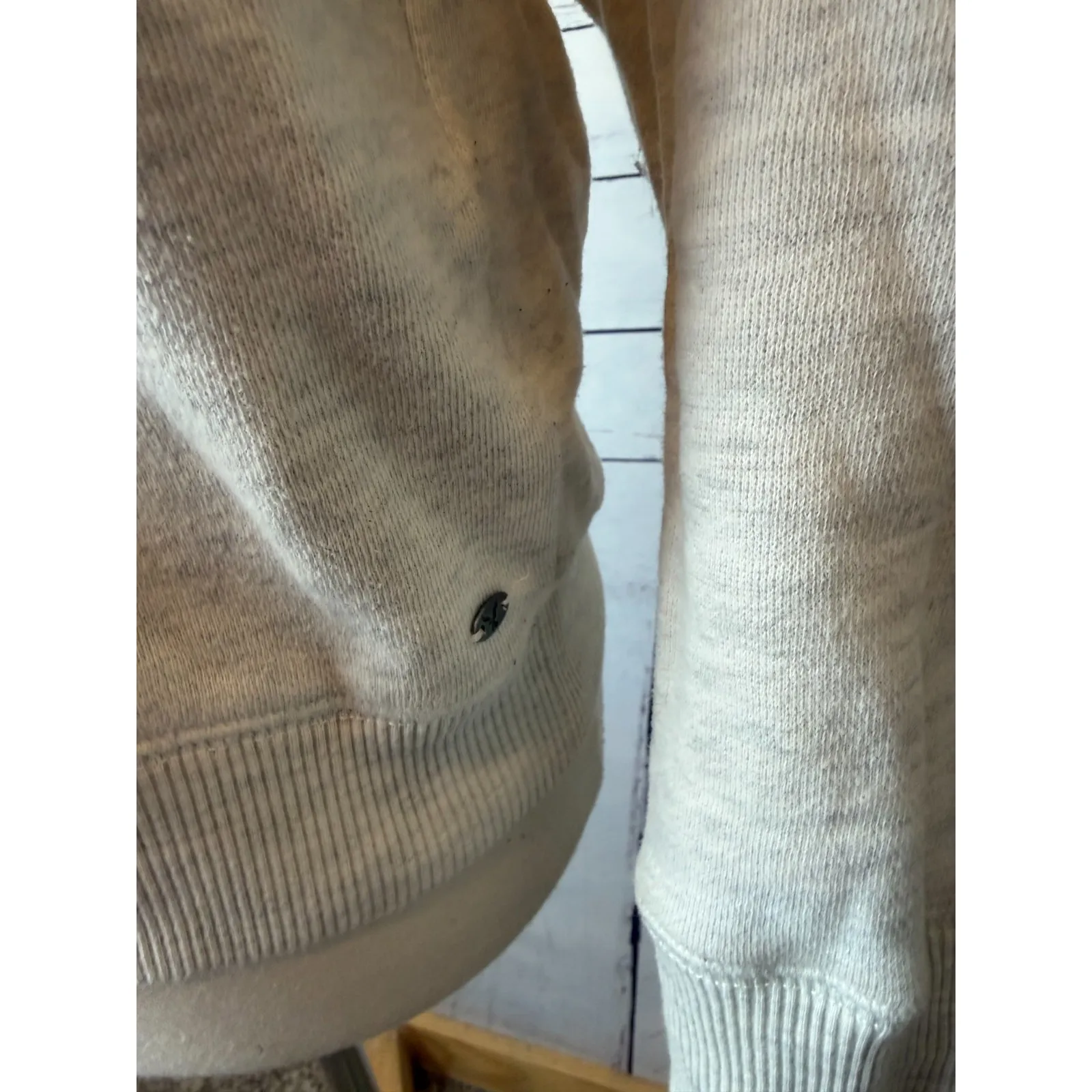 American Eagle Pullover Sweatshirt Small Polar Bear Ugly Christmas Sweater Santa - Image 6