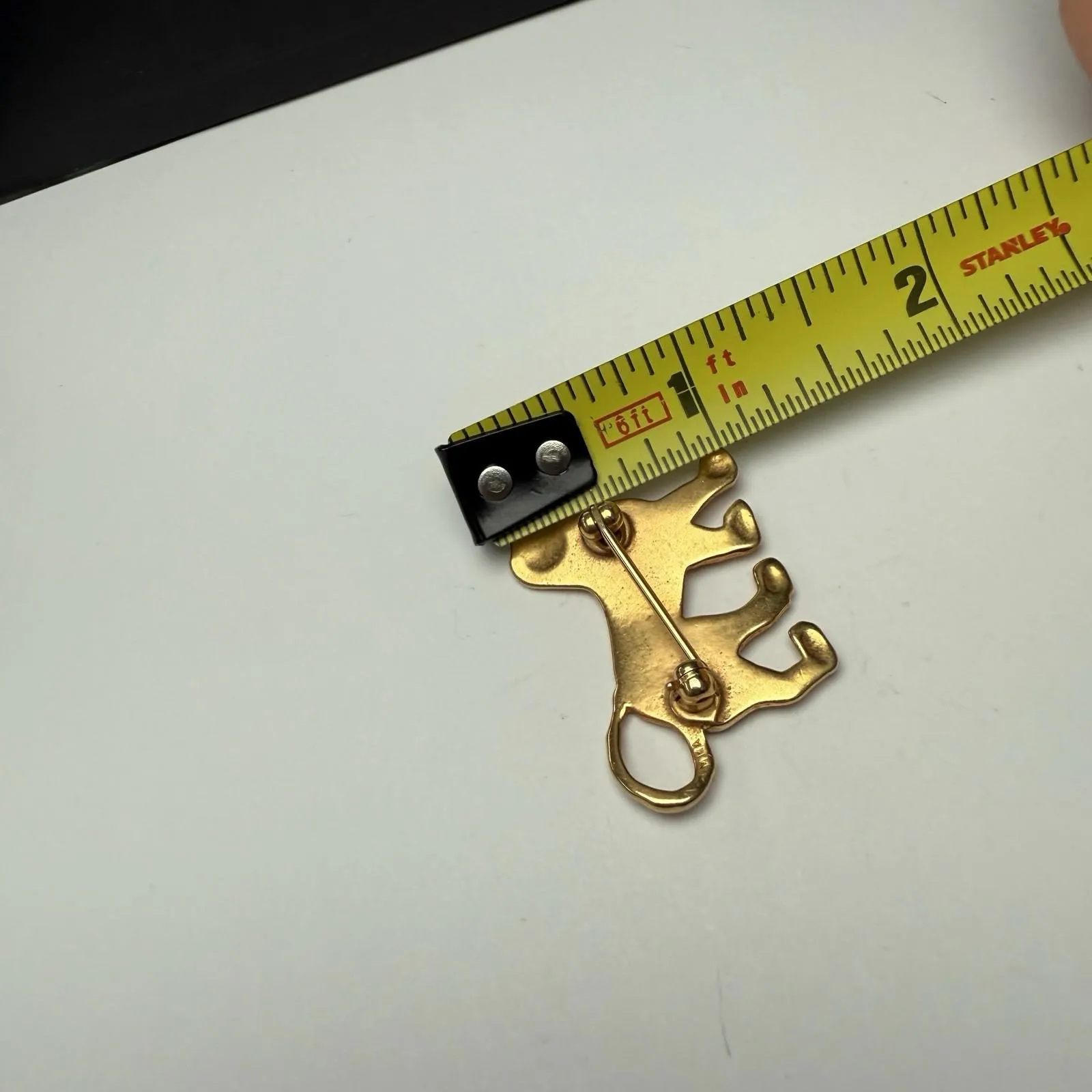 Persian Lion MMA Metropolitan Museum of Art Gold Tone Persian Lion Brooch Pin - Image 3