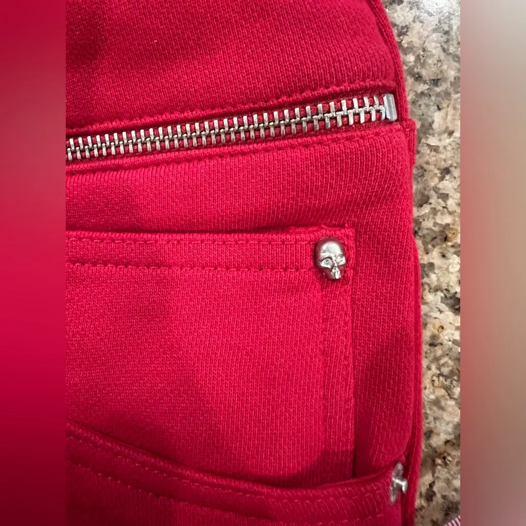 THE KOOPLES JOGGING TAILLE ÉLASTIQUÉE - TRACKSUIT BOTTOMS - BLOOD Size Small NWT - Image 7