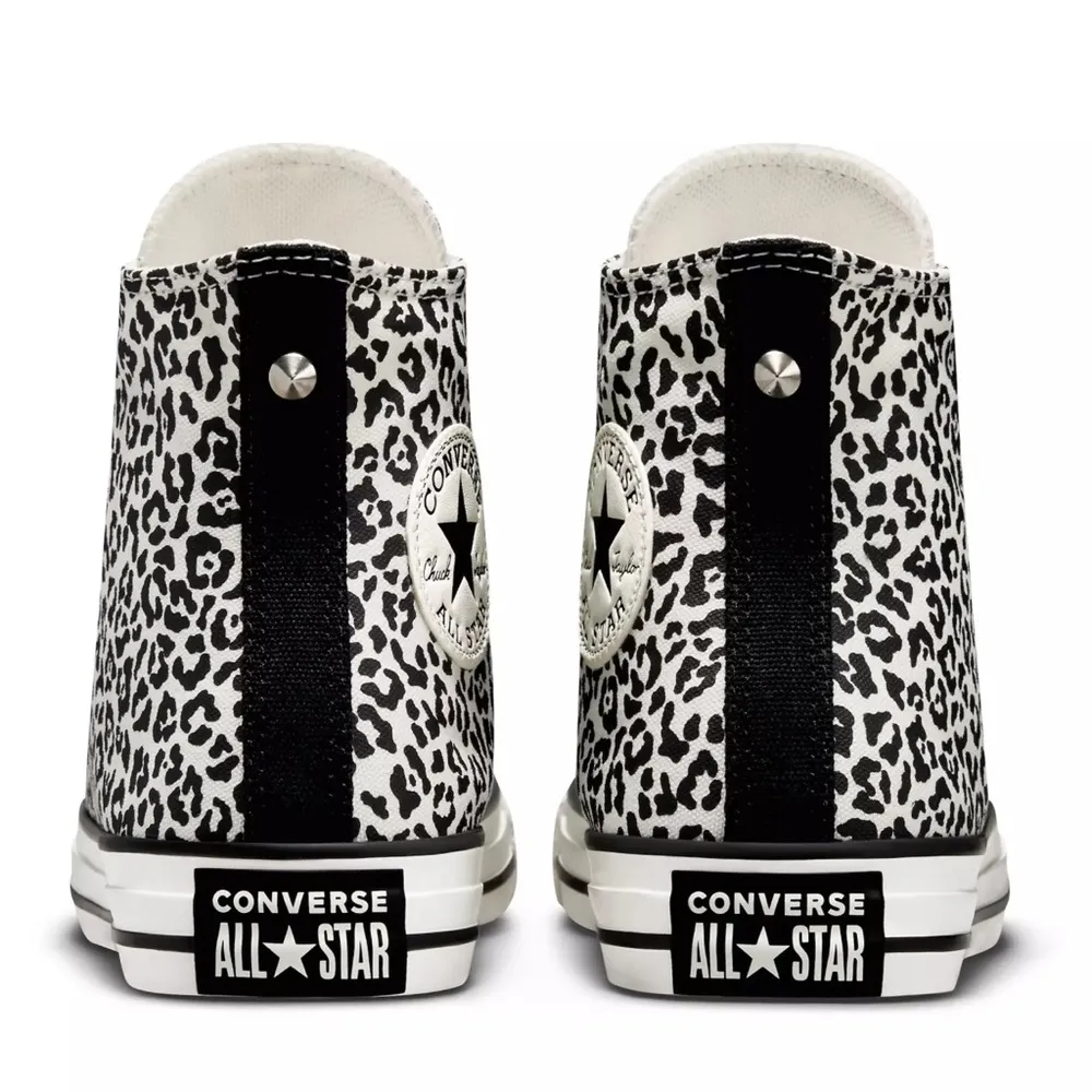 Converse All Star Cheetah Zebra  High Top Sneakers - Image 2