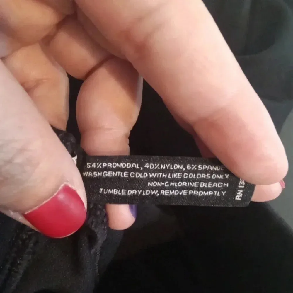 American Giant no BS High rise pant size 2 Tall women Black - Image 7