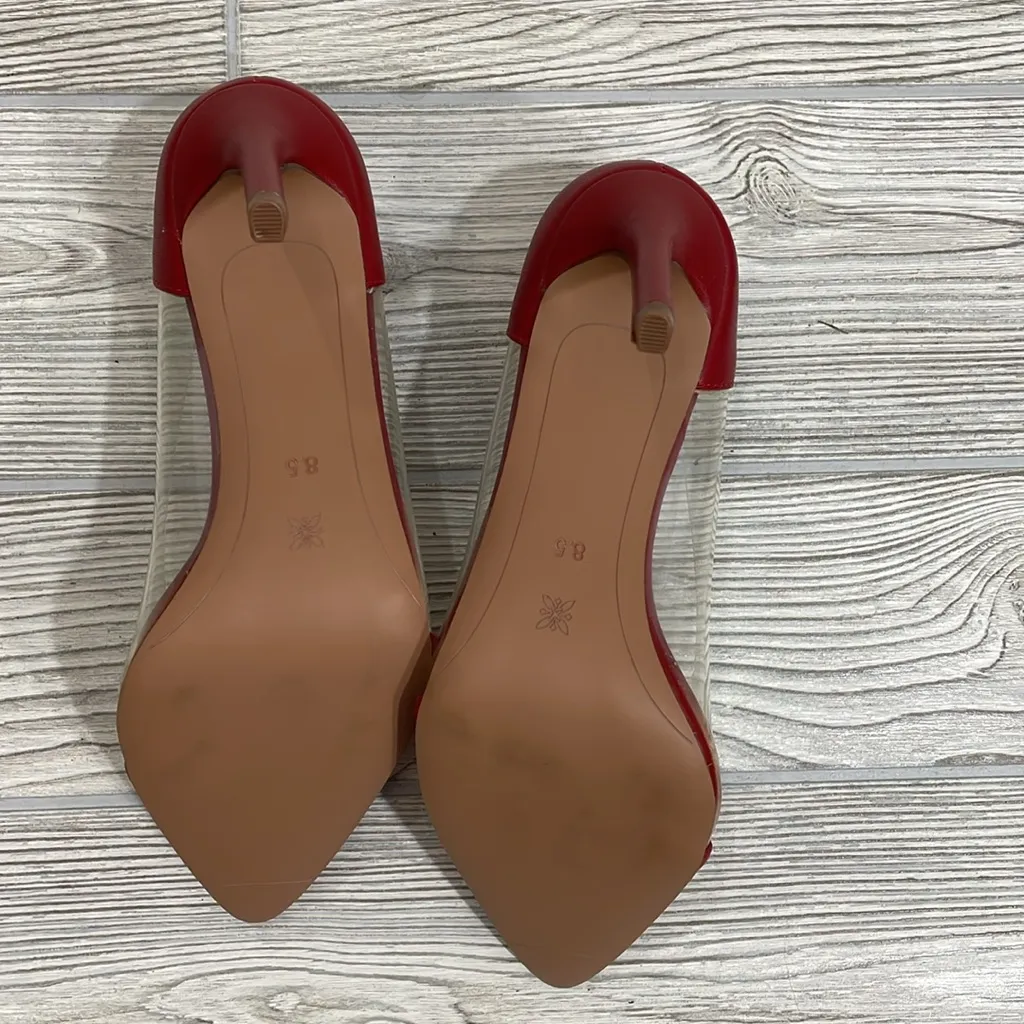 BCBG Bold Red Lania Women's Heels - Image 3