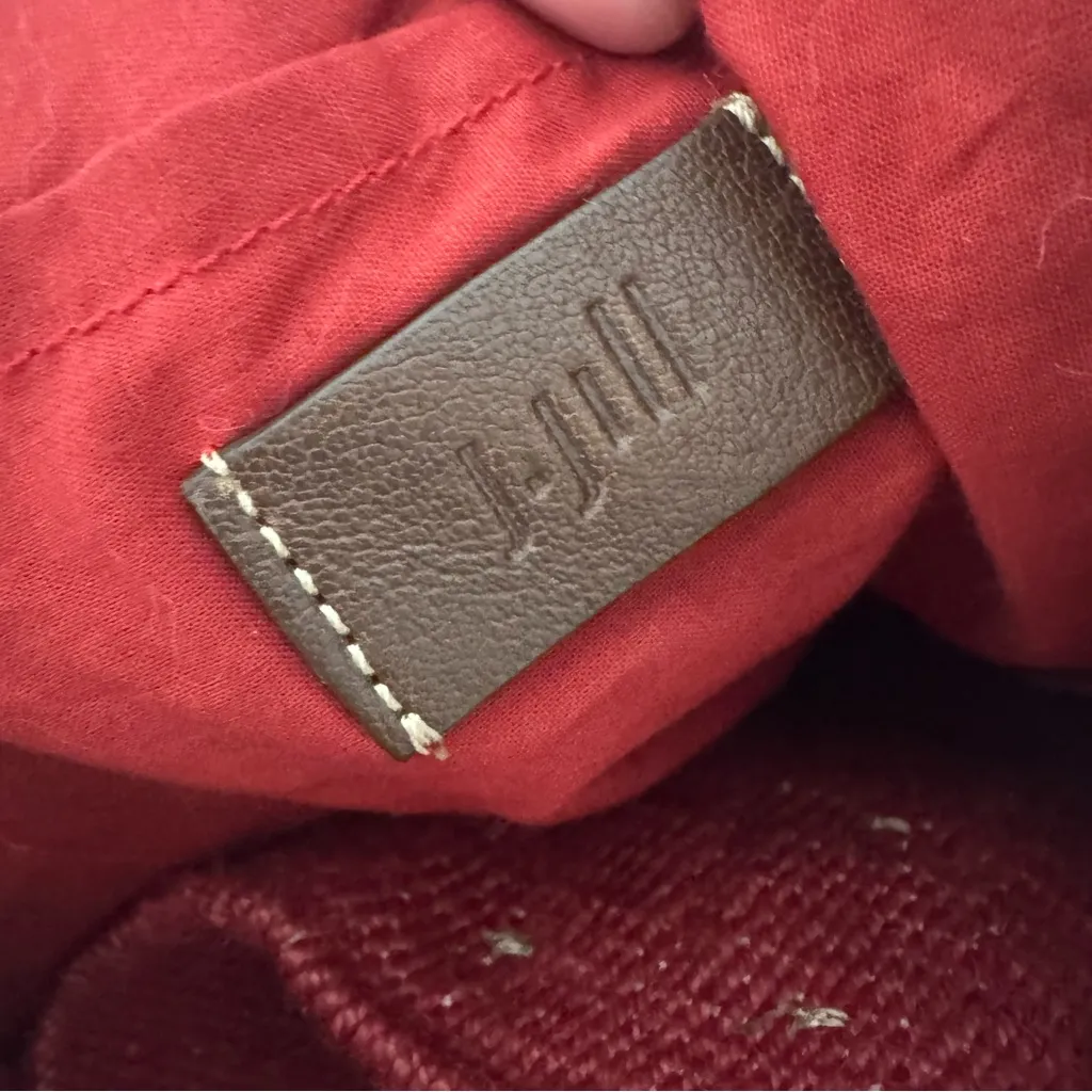 J. Jill Jute Market Tote Red - Image 7