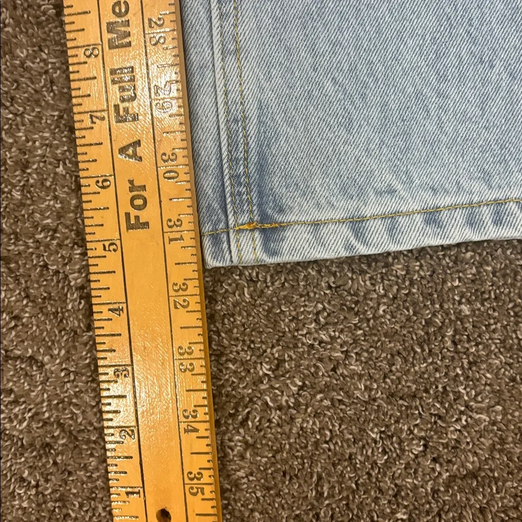 Princess Polly light Blue Denim Pants size 2 - Image 3