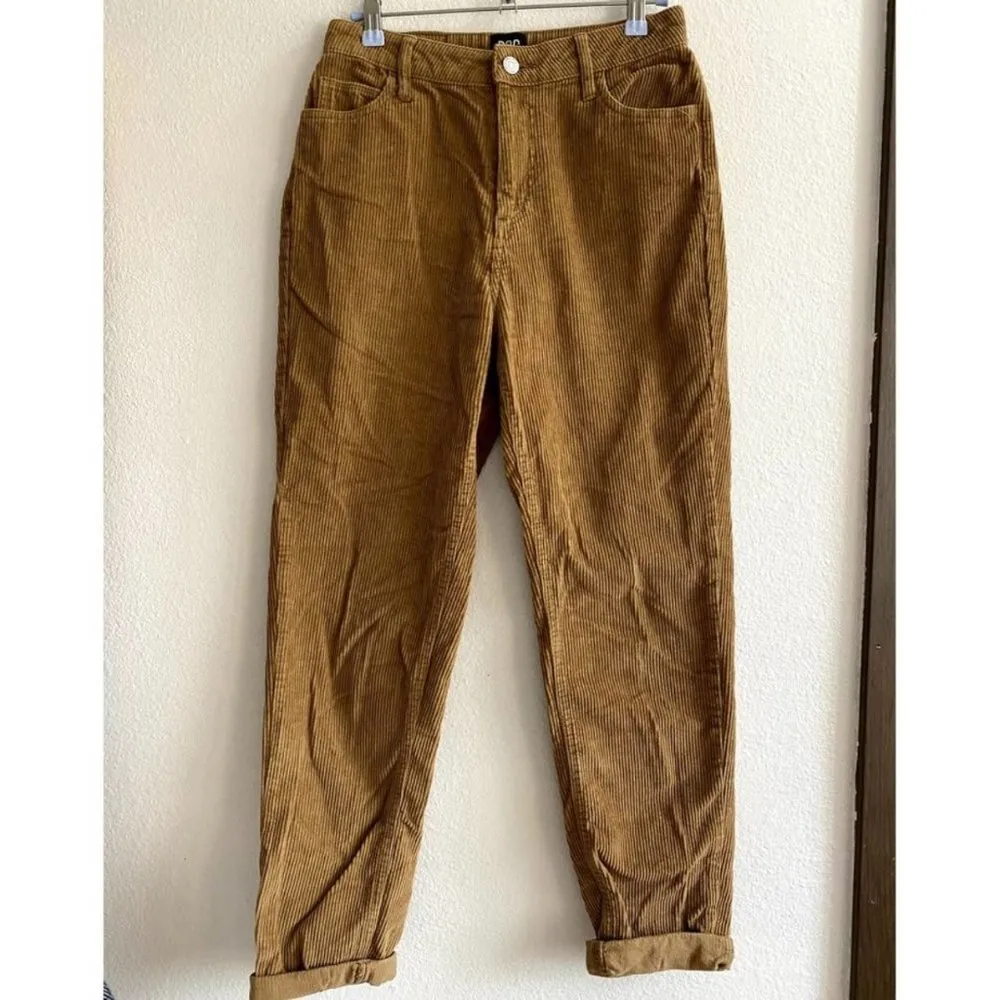 BDG Urban Outfitters Mustard Tan Corduroy Straight Leg Pants - 25 - Image 4