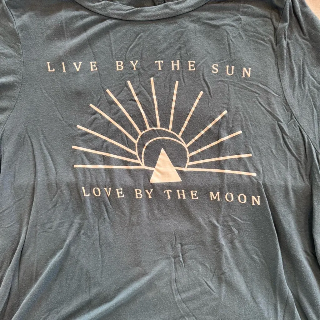 Navy/Teal Graphic T - Image 2