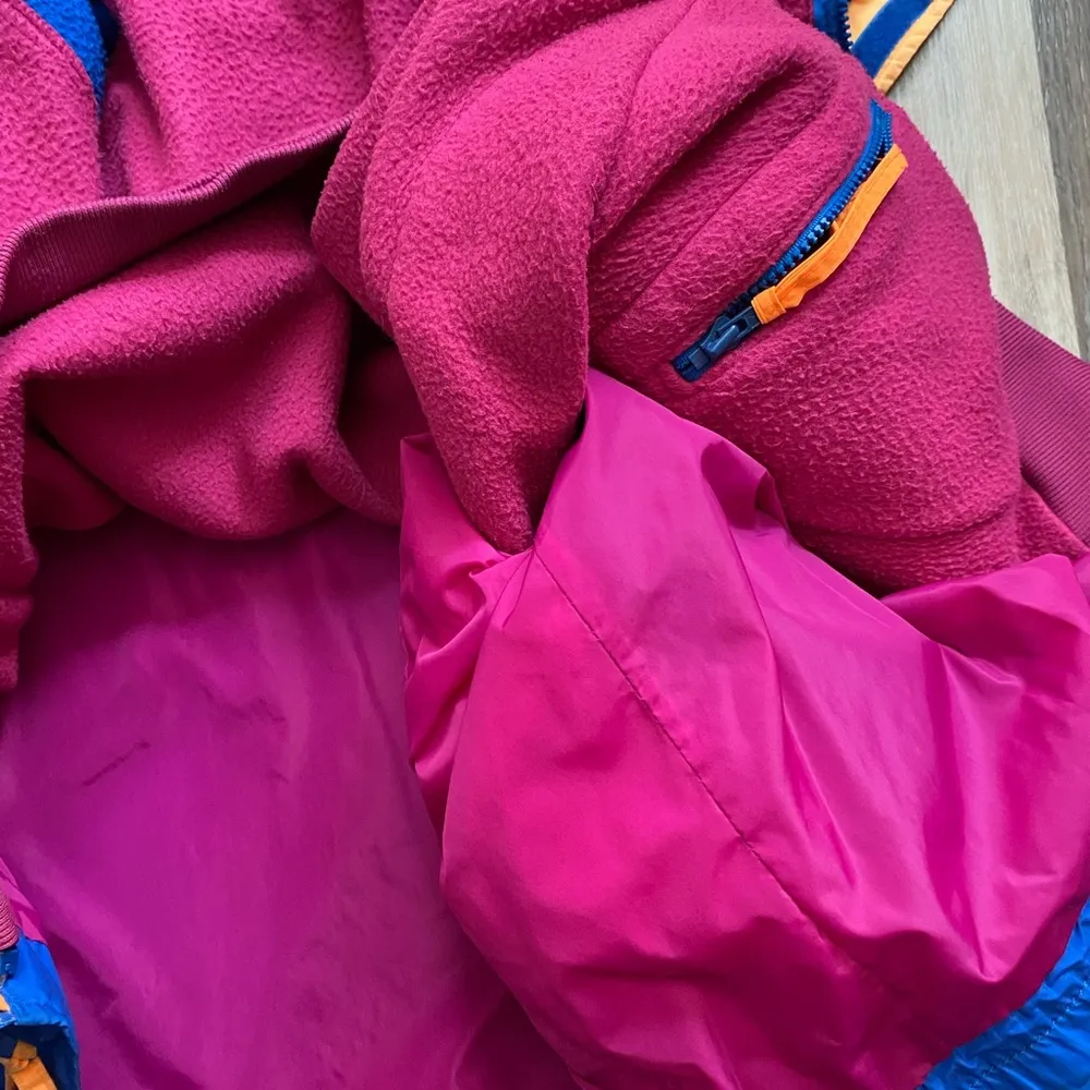 Columbia Vintage ‘90s Bugaboo Blue and Orange Winter Jacket with Fleece‎ Size XL - Image 6